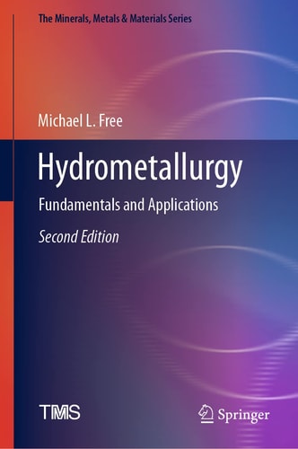 Hydrometallurgy Fundamentals and Applications cover