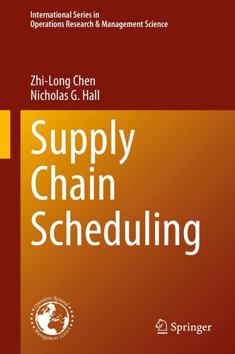 Supply Chain Scheduling cover