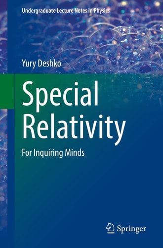 Special Relativity For Inquiring Minds cover