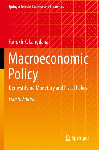 Macroeconomic Policy Demystifying Monetary and Fiscal Policy cover