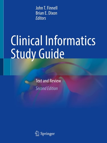 Clinical Informatics Study Guide Text and Review cover