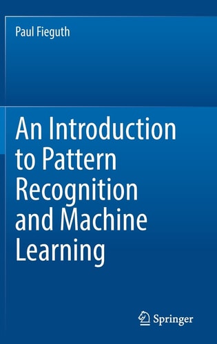 An Introduction to Pattern Recognition and Machine Learning cover