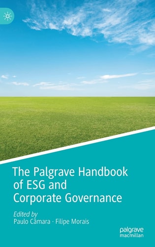 The Palgrave Handbook of ESG and Corporate Governance cover