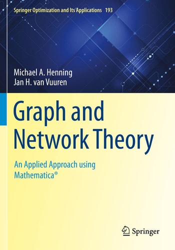 Graph and Network Theory An Applied Approach using Mathematica® cover