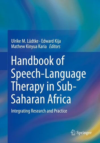 Handbook of Speech-Language Therapy in Sub-Saharan Africa Integrating Research and Practice cover