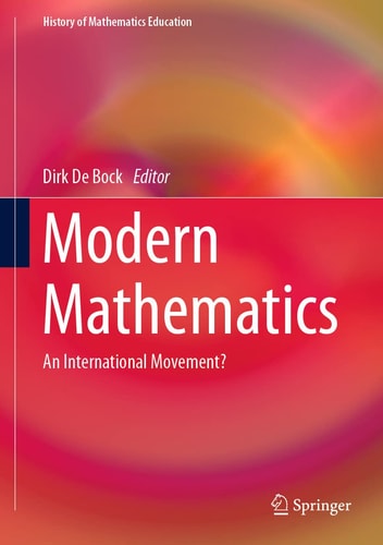 Modern Mathematics An International Movement? cover