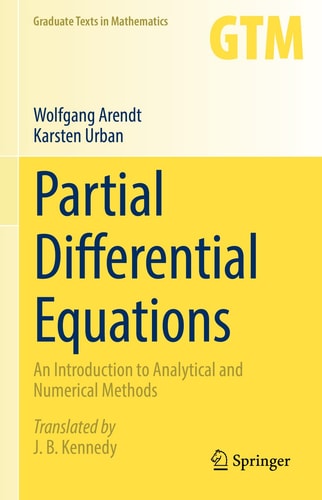 Partial Differential Equations An Introduction to Analytical and Numerical Methods cover