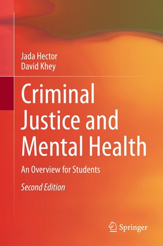 Criminal Justice and Mental Health An Overview for Students cover