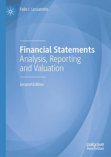 Financial Statements Analysis, Reporting and Valuation cover