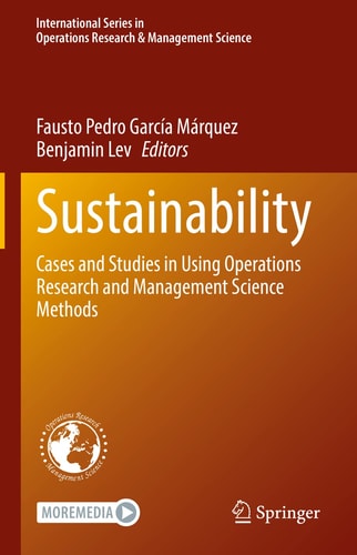 Sustainability Cases and Studies in Using Operations Research and Management Science Methods cover