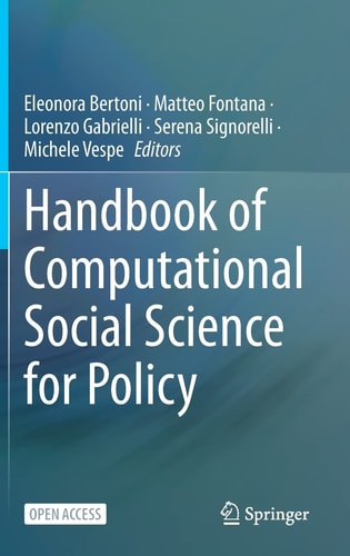 Handbook of Computational Social Science for Policy cover