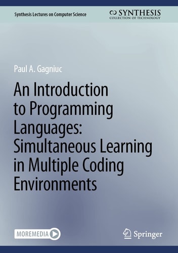An Introduction to Programming Languages: Simultaneous Learning in Multiple Coding Environments cover