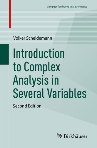 Introduction to Complex Analysis in Several Variables cover