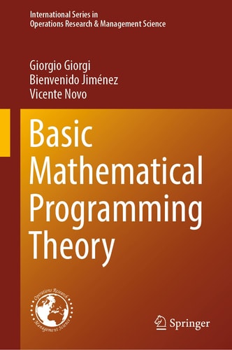 Basic Mathematical Programming Theory cover