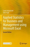 Applied Statistics for Business and Management using Microsoft Excel cover