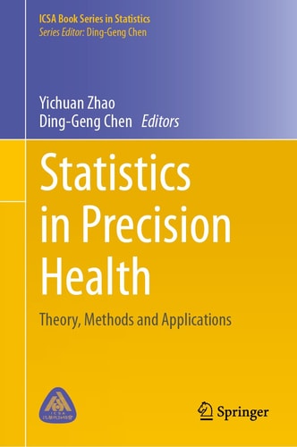 Statistics in Precision Health Theory, Methods and Applications cover