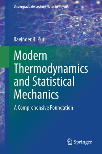 Modern Thermodynamics and Statistical Mechanics A Comprehensive Foundation cover