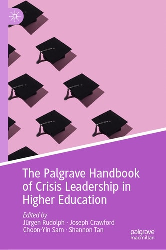 The Palgrave Handbook of Crisis Leadership in Higher Education cover