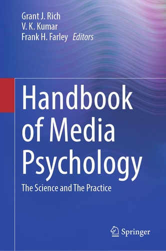Handbook of Media Psychology The Science and The Practice cover