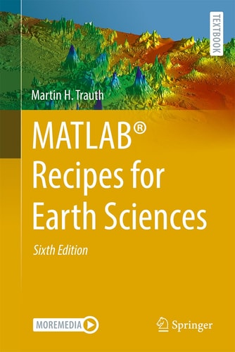 MATLAB® Recipes for Earth Sciences cover