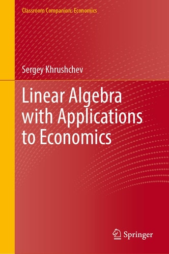 Linear Algebra with Applications to Economics cover