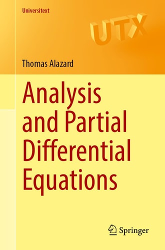Analysis and Partial Differential Equations cover