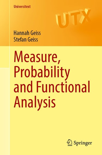 Measure, Probability and Functional Analysis cover