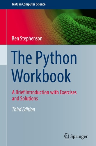 The Python Workbook A Brief Introduction with Exercises and Solutions cover
