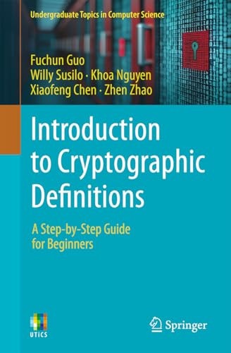 Introduction to Cryptographic Definitions A Step-by-Step Guide for Beginners cover
