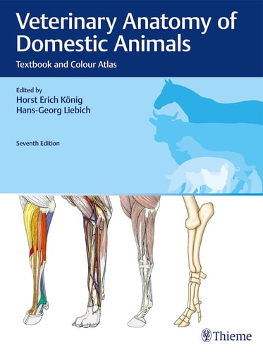 Veterinary Anatomy of Domestic Animals Textbook and Colour Atlas cover