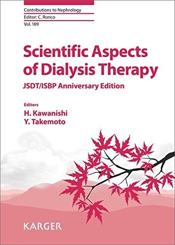 Scientific Aspects of Dialysis Therapy JSDT/ISBP Anniversary Edition cover