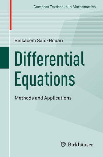 Differential Equations: Methods and Applications cover