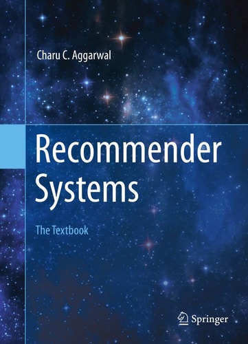 Recommender Systems The Textbook cover