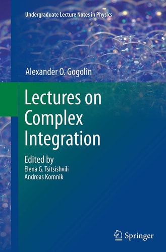 Lectures on Complex Integration cover