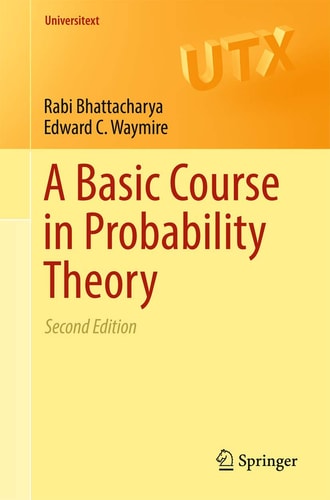 A Basic Course in Probability Theory cover