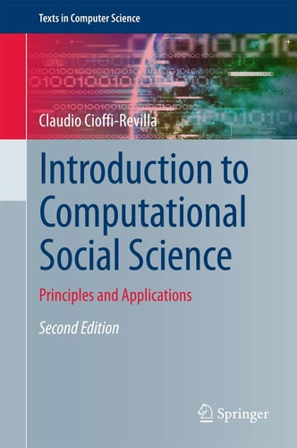 Introduction to Computational Social Science Principles and Applications cover