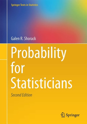 Probability for Statisticians cover