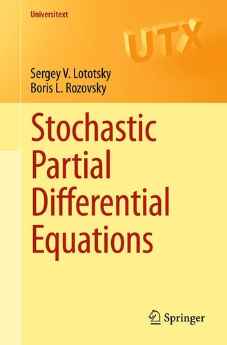 Stochastic Partial Differential Equations cover
