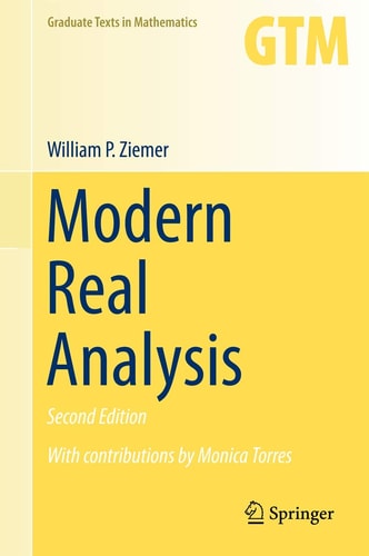 Modern Real Analysis cover