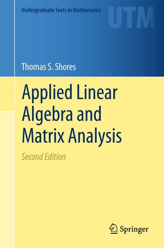 Applied Linear Algebra and Matrix Analysis cover