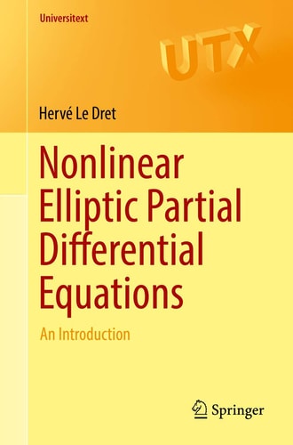 Nonlinear Elliptic Partial Differential Equations An Introduction cover