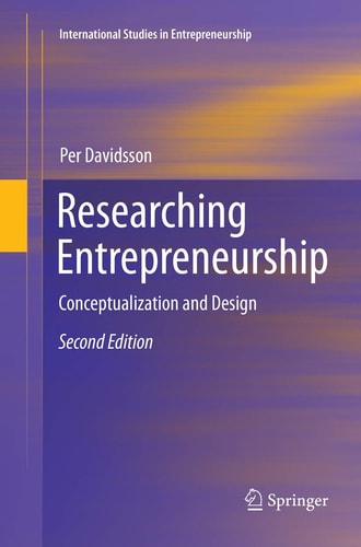 Researching Entrepreneurship Conceptualization and Design cover