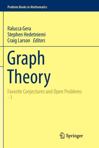 Graph Theory Favorite Conjectures and Open Problems - 1 cover