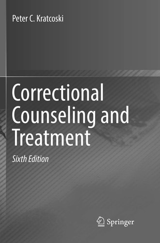 Correctional Counseling and Treatment cover
