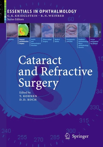 Cataract and Refractive Surgery cover