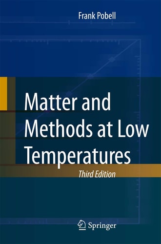 Matter and Methods at Low Temperatures cover