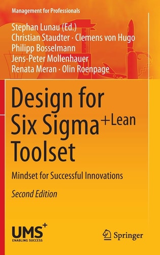 Design for Six Sigma + LeanToolset Mindset for Successful Innovations cover