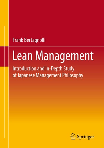 Lean Management Introduction and In-Depth Study of Japanese Management Philosophy cover
