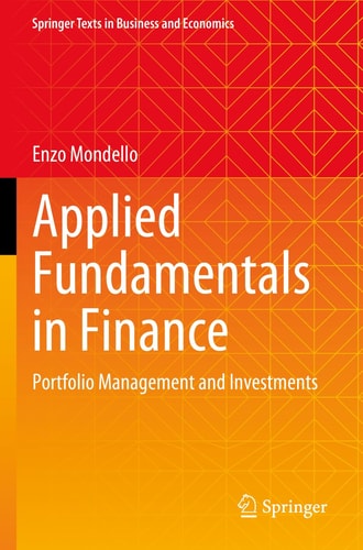 Applied Fundamentals in Finance Portfolio Management and Investments cover