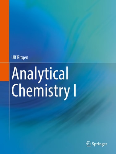 Analytical Chemistry I cover